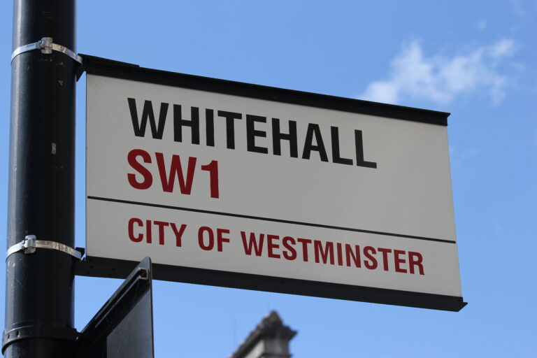 Whitehall Street Sign