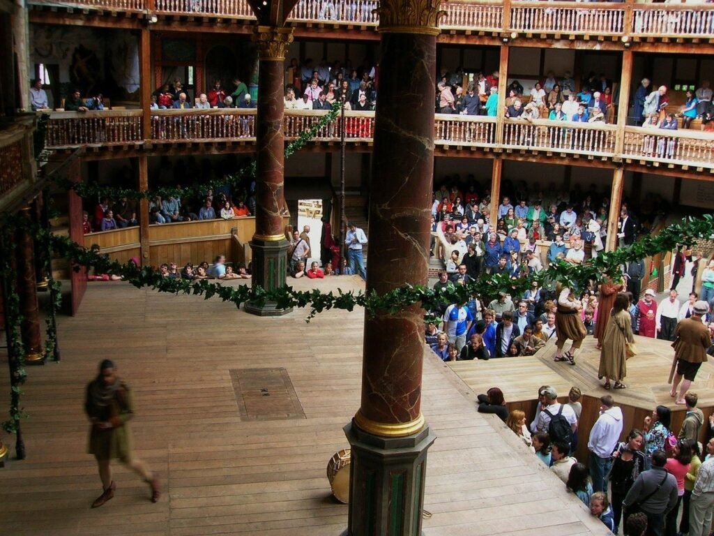 The Globe Theatre Stage, Tours of the UK